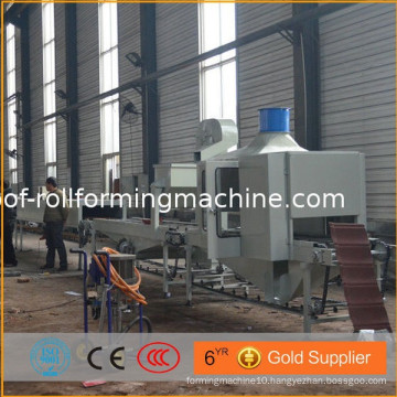 colorful stone coated metal roof tile machinery